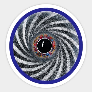 "The Inward Spiral" Sticker